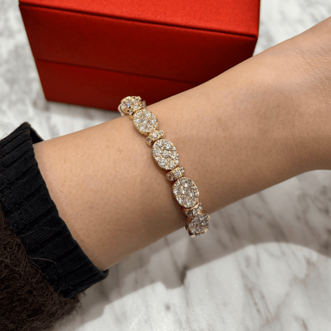 Diamond Bangle-Diamond Bangle - DBDMS01937