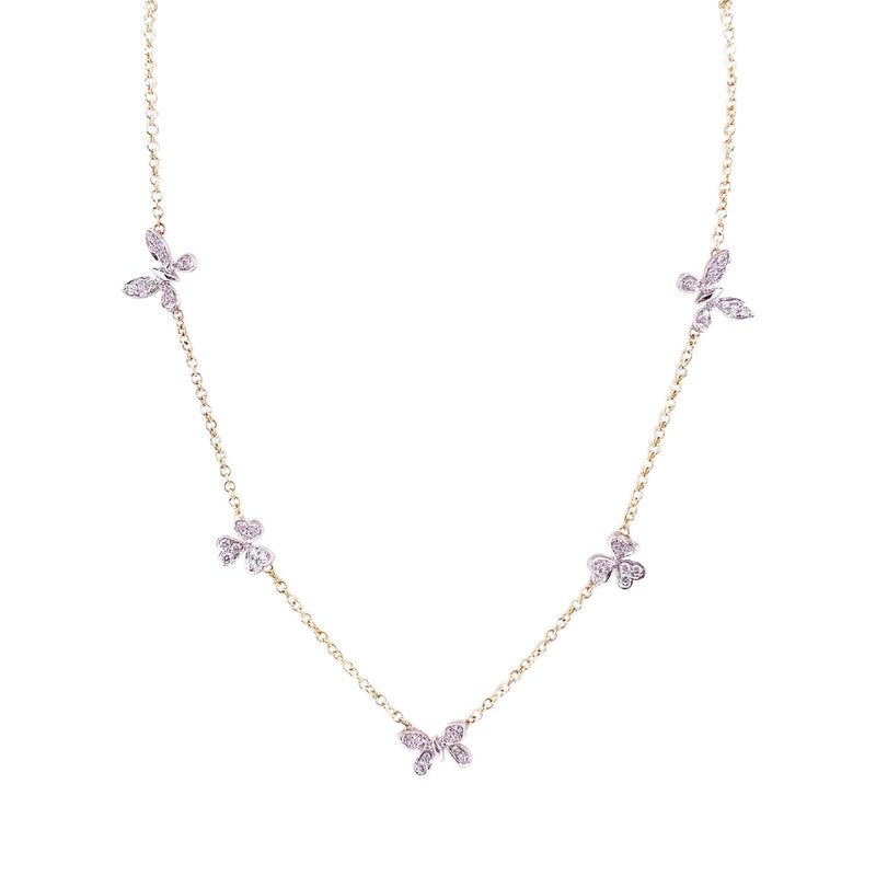 Diamond Butterfly Station Chain-Diamond Butterfly Station Chain - DNMXM00356