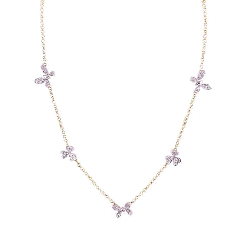 Diamond Butterfly Station Chain-Diamond Butterfly Station Chain - DNMXM00356