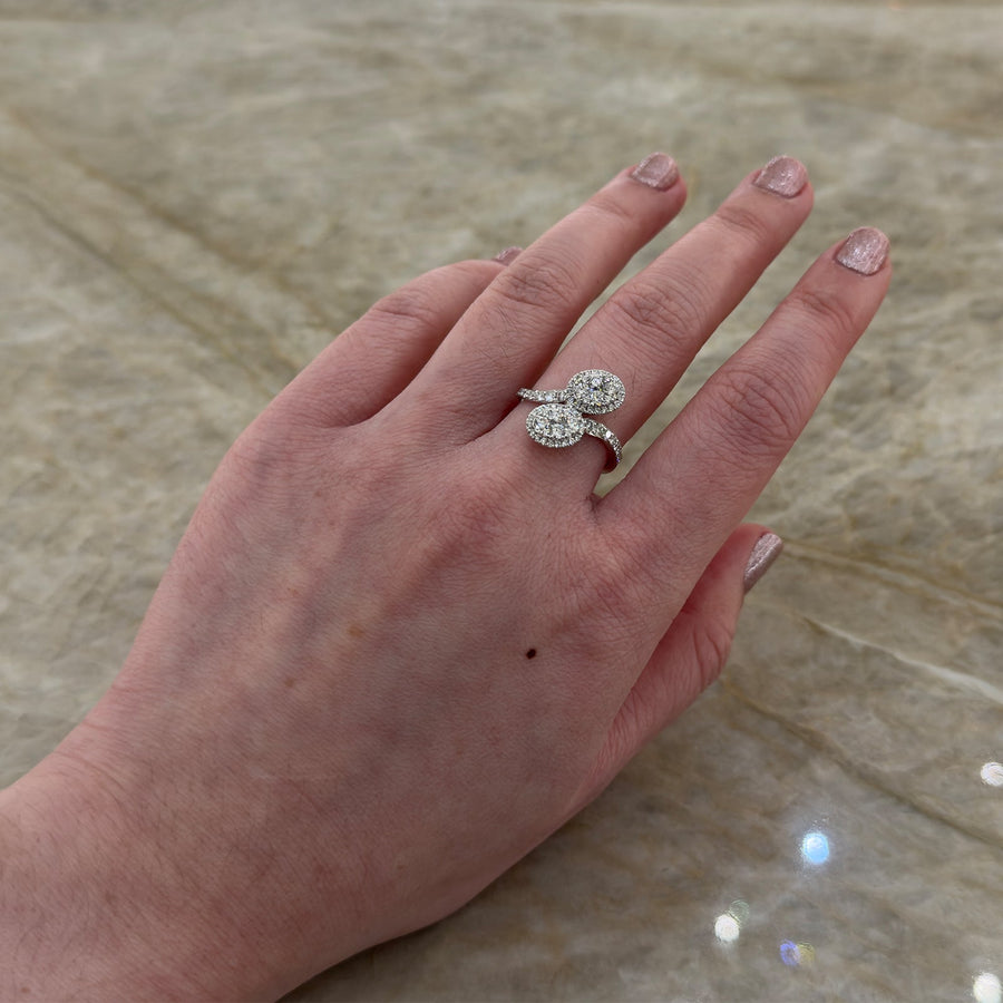 Diamond Bypass Ring - DRMKD05906