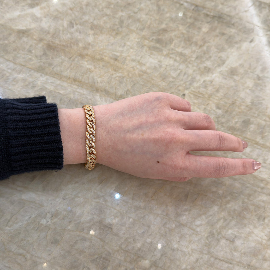 Diamond Chain Bracelet - DBDRA01937