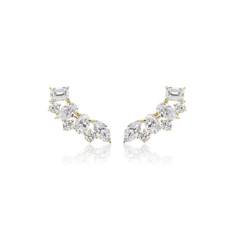 Diamond Climber Earrings - 61999