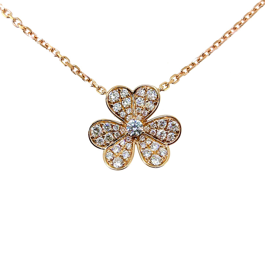 Diamond Clover Necklace - DNTIJ02115