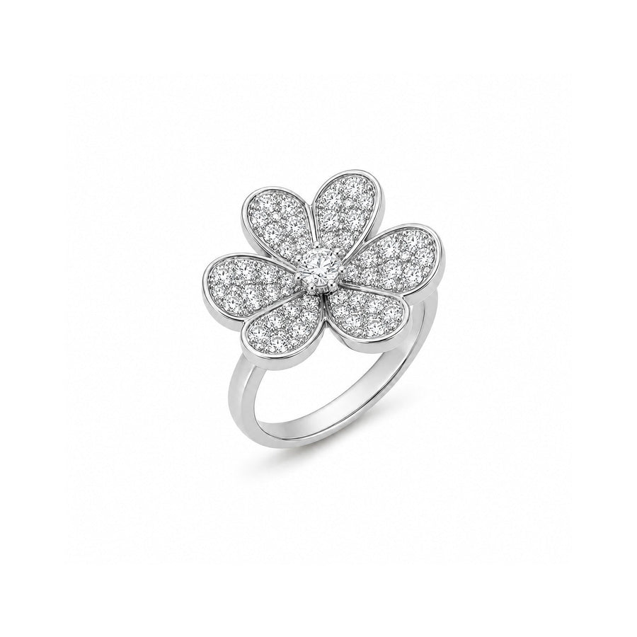 Diamond Clover Ring