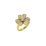 Diamond Clover Ring-Diamond Clover Ring - DRTIJ03711