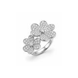 Diamond Clover Ring-Diamond Clover Ring