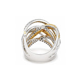 Diamond Criss Cross Ring-Diamond Criss Cross Ring