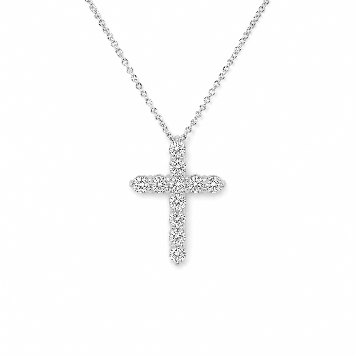 diamond cross pendant 