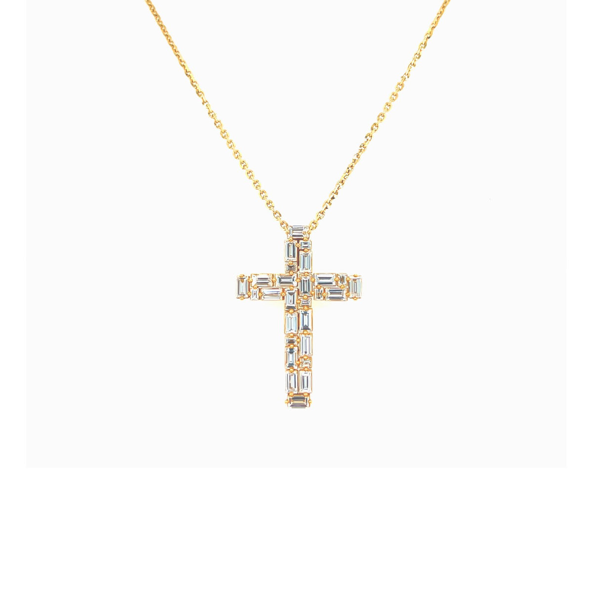 Diamond Cross Pendant - DNNEL00273
