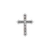 Diamond Cross Pendant and Chain-Diamond Cross Pendant - DPNEL00117