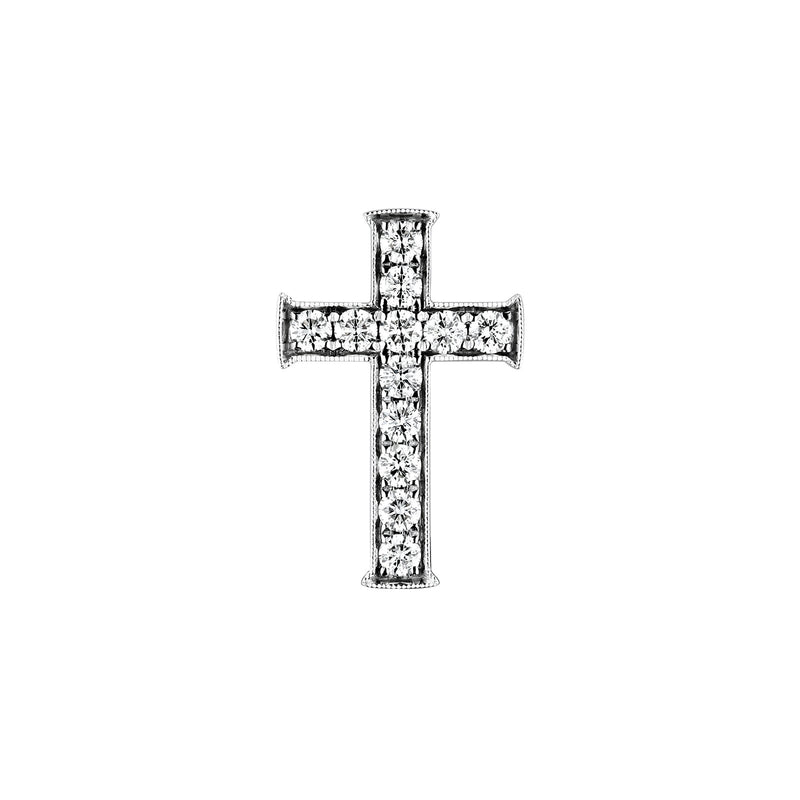 Diamond Cross Pendant and Chain-Diamond Cross Pendant - DPNEL00125