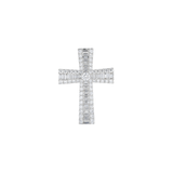 Diamond Cross Pendant and Chain-Diamond Cross Pendant - DPNEL00166