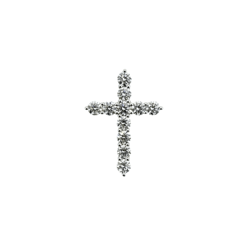 Diamond Cross Pendant-Diamond Cross Pendant - DPTIJ02017