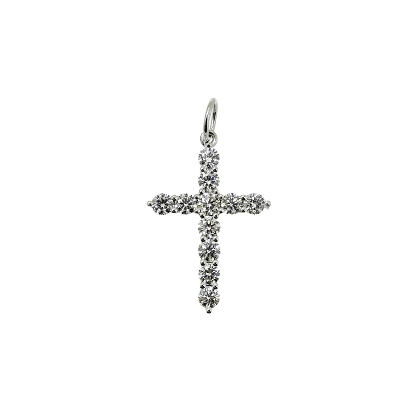 Diamond Cross Pendant-Diamond Cross Pendant - DPTIJ02026