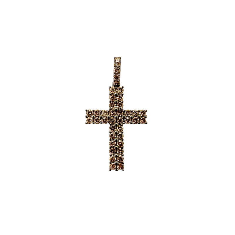 Diamond Cross Pendant-Diamond Cross Pendant - DPTIJ02071