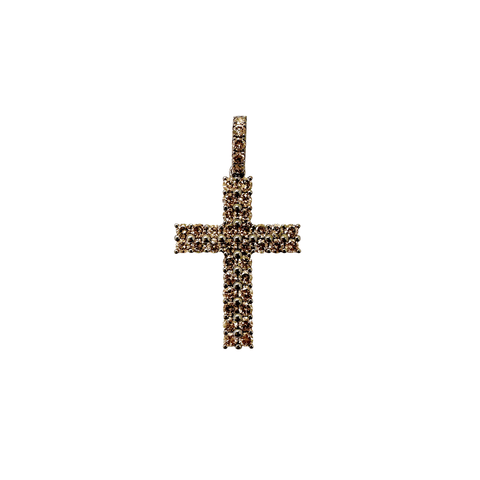 Diamond Cross Pendant-Diamond Cross Pendant - DPTIJ02071