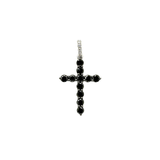 Black Diamond Cross Pendant-Diamond Cross Pendant - DPTIJ02106