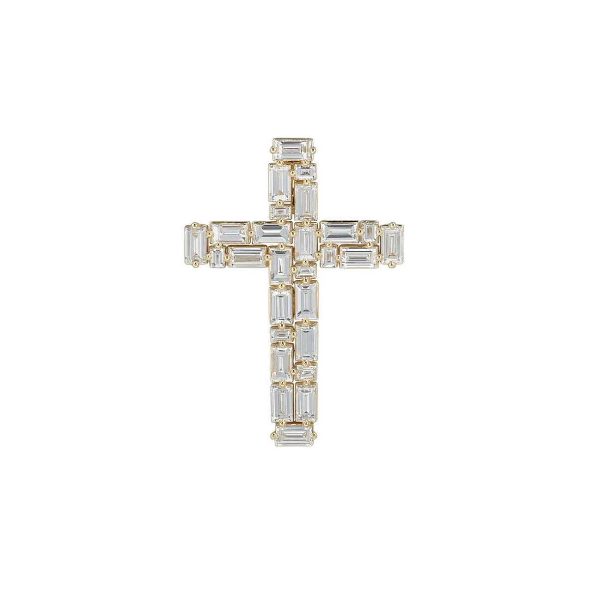 Diamond Cross Pendant with Chain - DNNEL00273