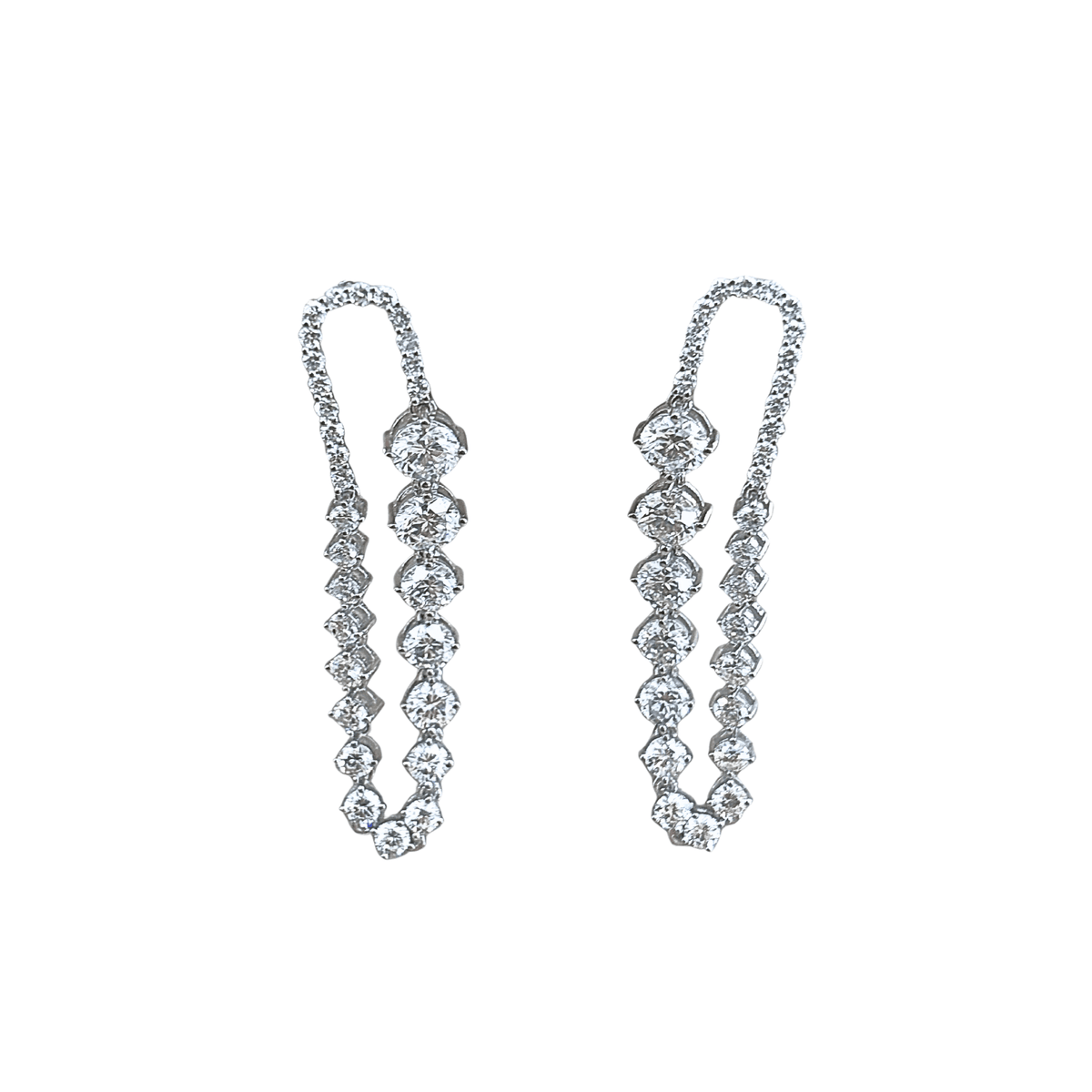 Diamond Dangle Earrings DEODE05773