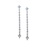 Diamond Dangling Earrings-Diamond Dangling Earrings - DETIJ01857