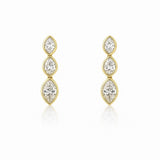 Diamond Drop Earrings-Diamond Drop Earrings - DENKA04701