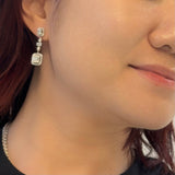 Diamond Drop Earrings-Diamond Drop Earrings - DERDI00265