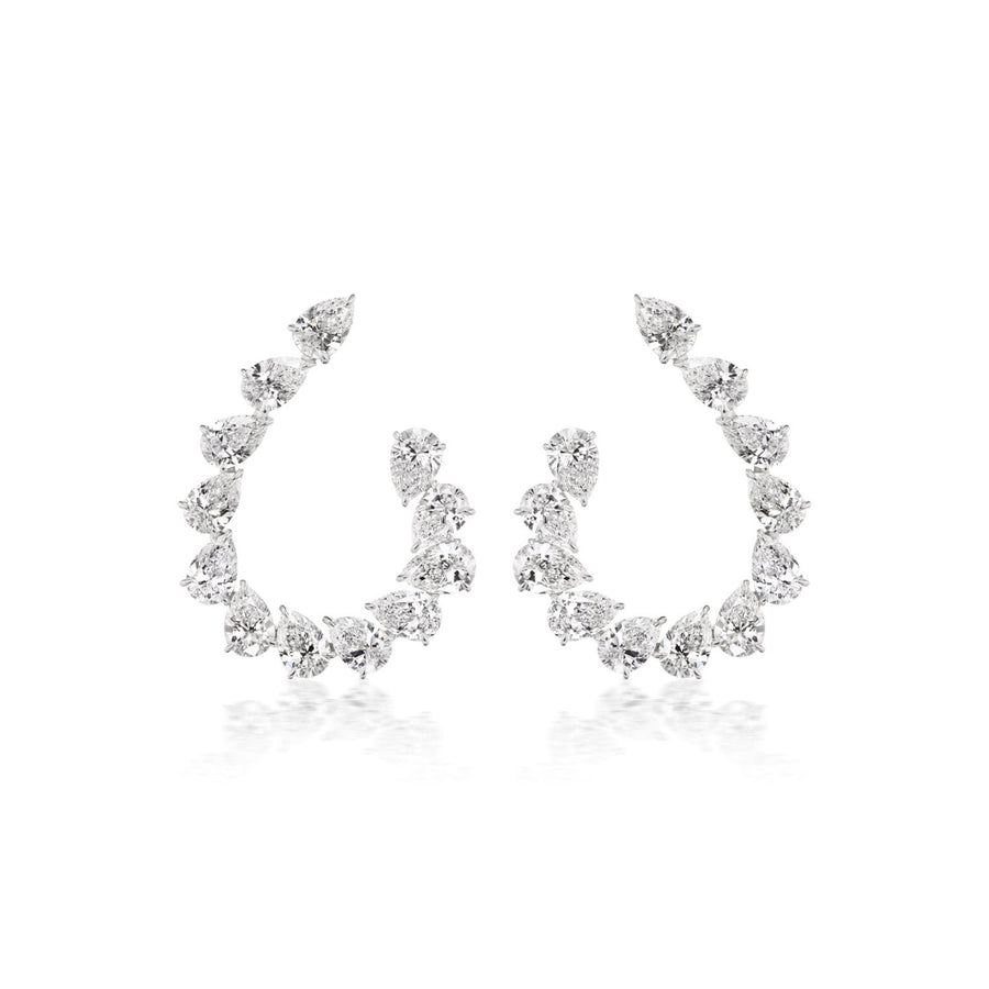 Diamond Earrings - 62057