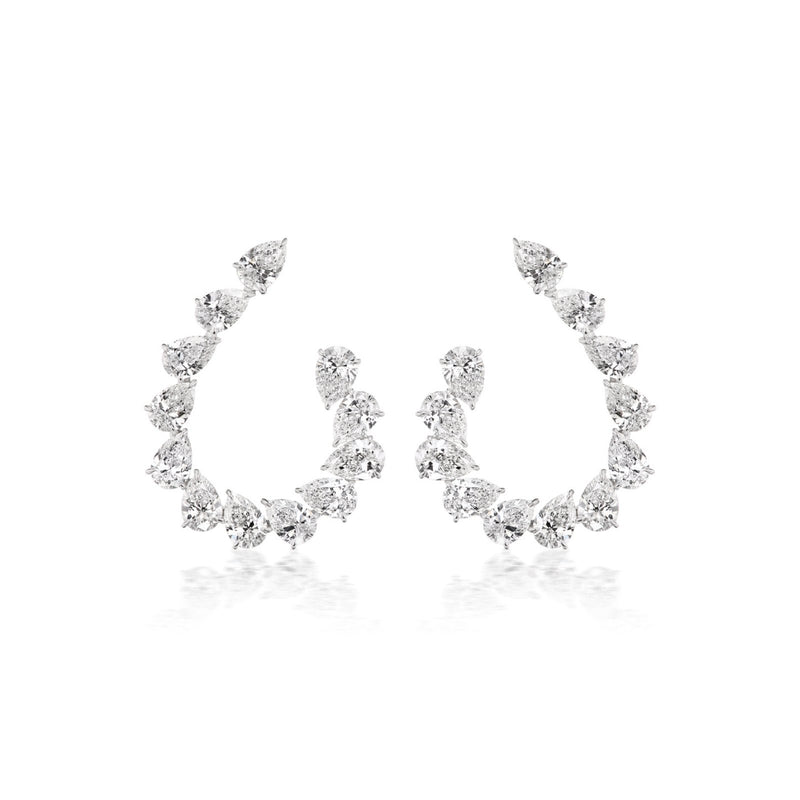 Diamond Earrings-Diamond Earrings - 62057