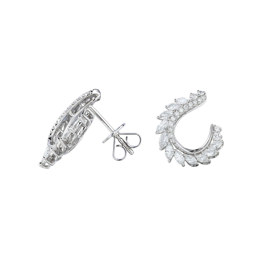 Diamond Earrings - DENEL00216