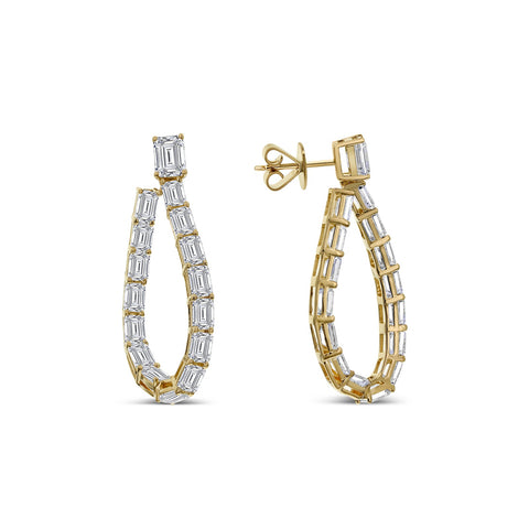 Diamond Earrings-Diamond Earrings - DEODE05835