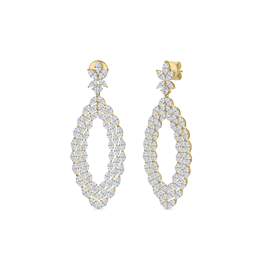 Diamond Earrings DEODE05844