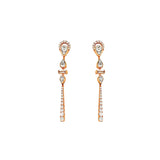 Diamond Earrings-Diamond Earrings - DERDI00141