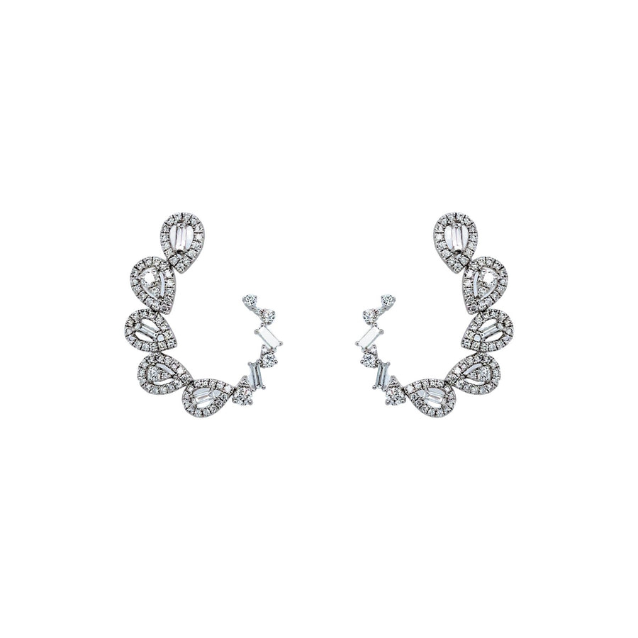 Diamond Earrings - DERDI00216