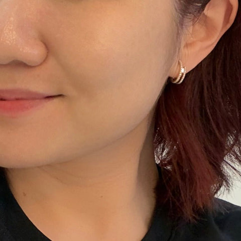 Diamond Earrings-Diamond Earrings - DERDI00661