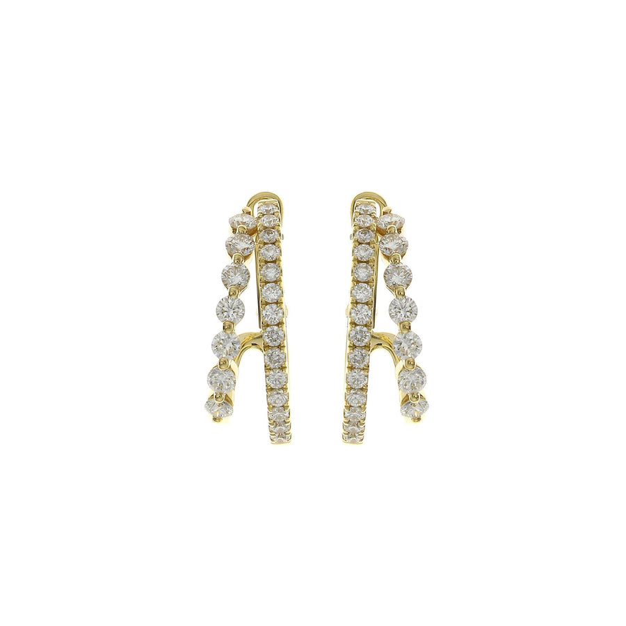 Diamond Earrings - DERTJ01866
