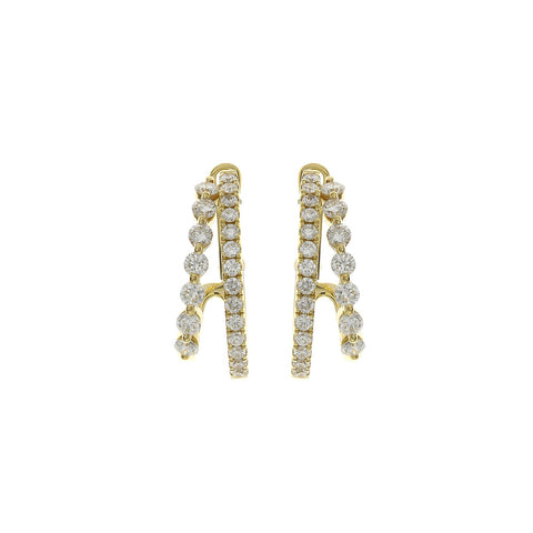 Diamond Earrings-Diamond Earrings - DERTJ01866
