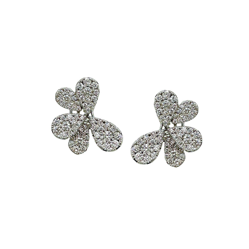 Diamond Earrings-Diamond Earrings - DETIJ01795