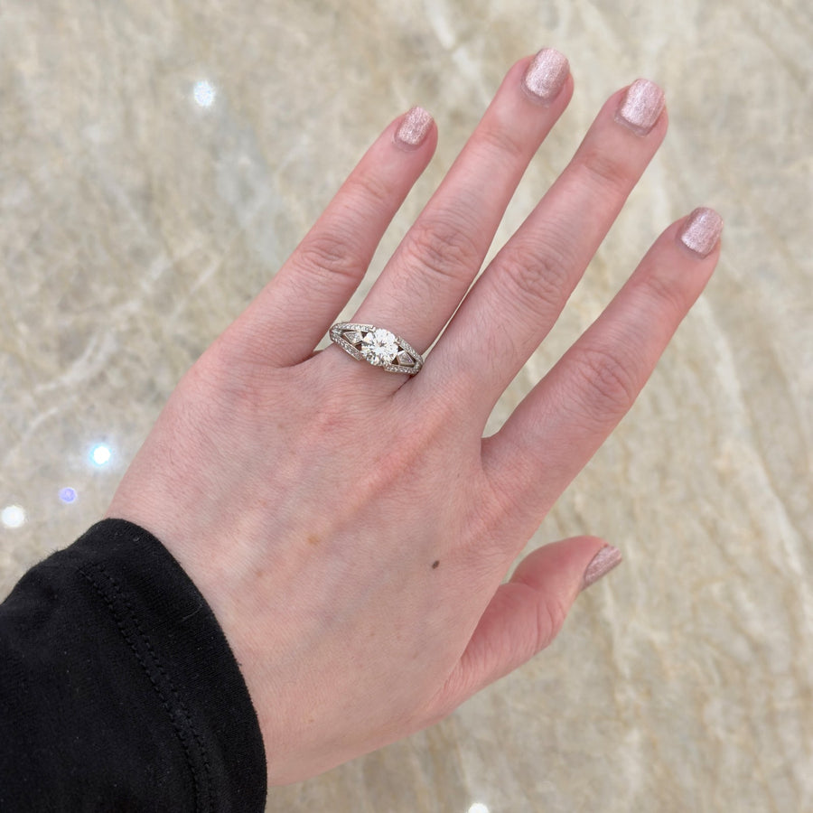 Diamond Engagement Ring - DRMBI00158