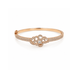 Diamond Flower Bangle-Diamond Flower Bangle