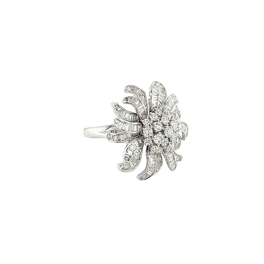 Diamond Flower Ring - DRTIJ03757
