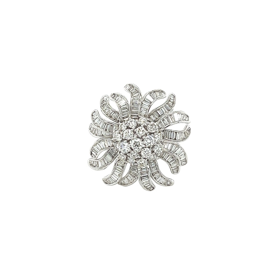 Diamond Flower Ring - DRTIJ03757