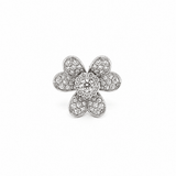 Diamond Flower Ring Set-Diamond Flower Ring Set