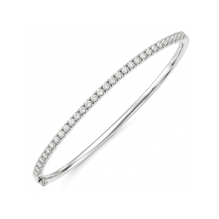 Diamond Halfway Bangle - DBRTJ00082