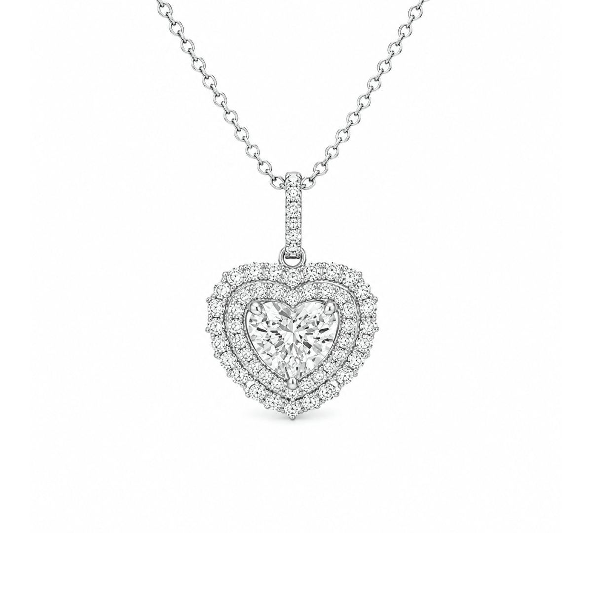 Diamond Heart Necklace