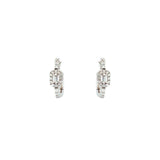 Diamond Huggie Earrings-Diamond Huggie Earrings - DERDI00190