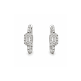Diamond Huggie Earrings-diamond huggie earrings
