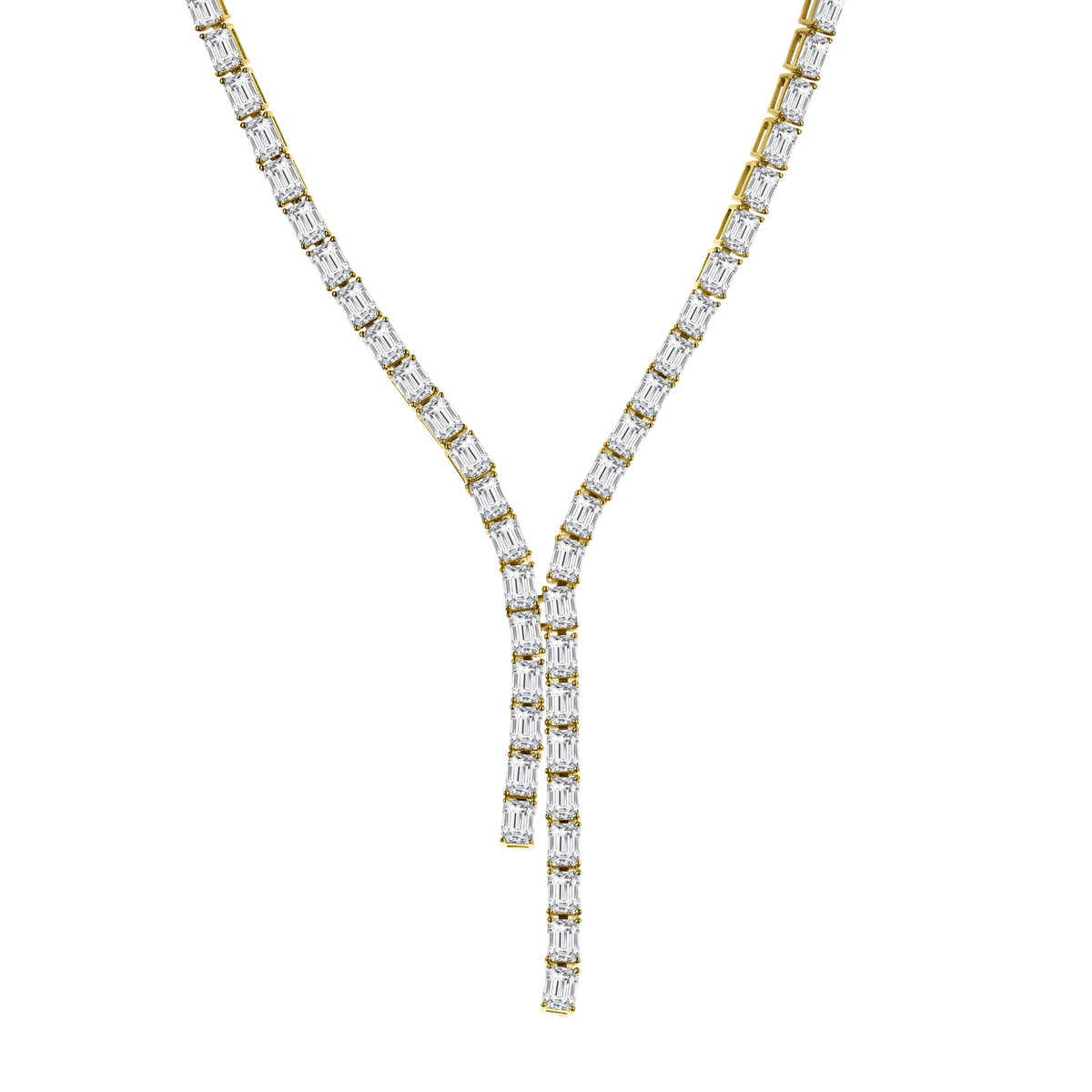 Diamond Lariat Necklace DNODE00037