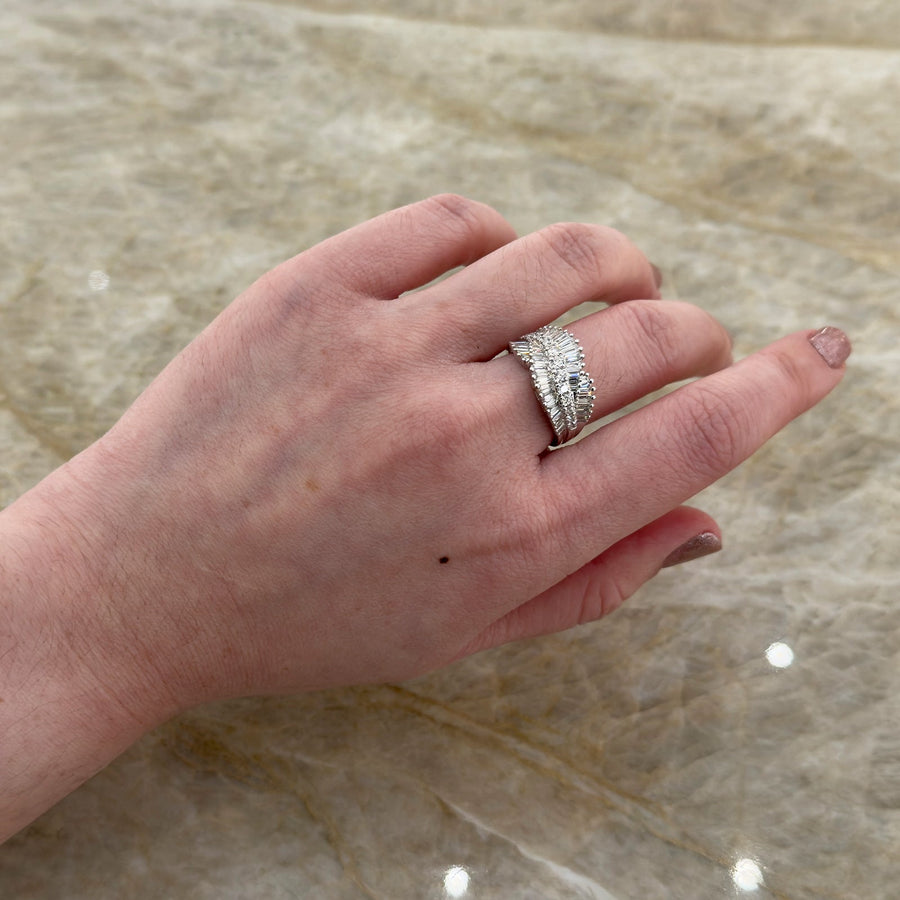 Diamond Leaf Ring - DRNEL00455