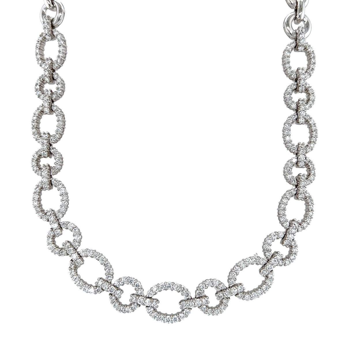 Diamond Link Necklace - DNMXM00046