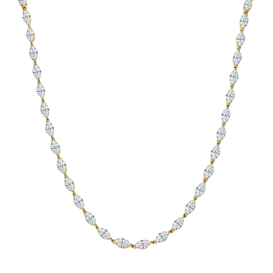 Diamond Marquise Necklace DNODE00046